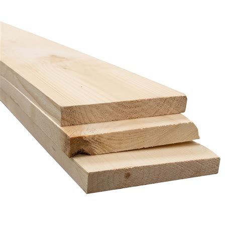 Which brand has the largest assortment of Appearance Boards at The Home Depot. . 1 x 6 x 8 pine board